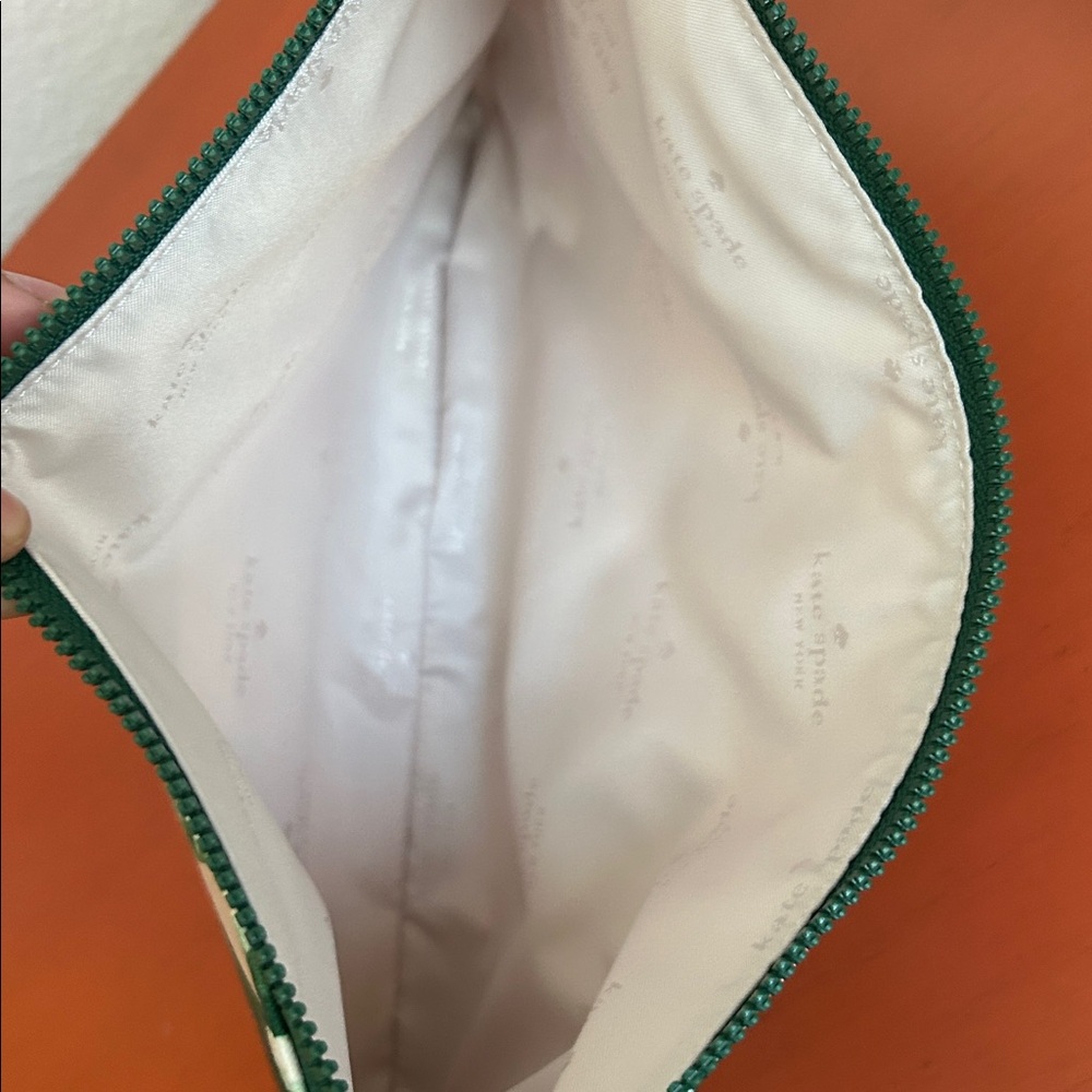 Kate Spade Transparent Tote with Green Trim and Small bag NWT - Picture 9 of 9